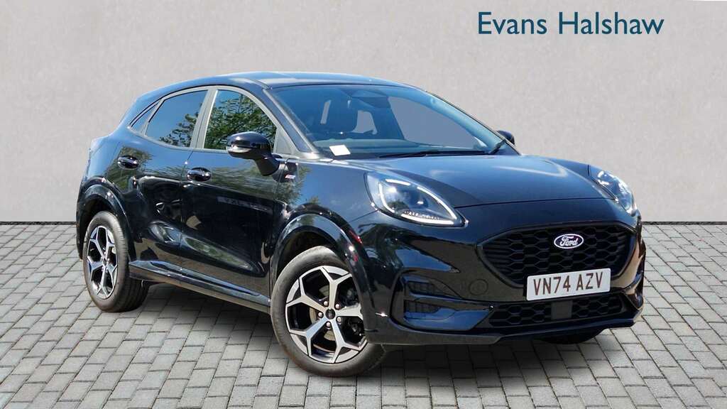 Ford Puma 1.0 Ecoboost Hybrid Mhev St-line 2024 Black