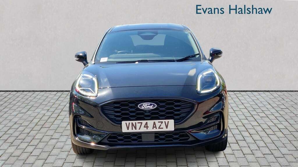 Ford Puma 1.0 Ecoboost Hybrid Mhev St-line 2024 VN74AZV Black #3