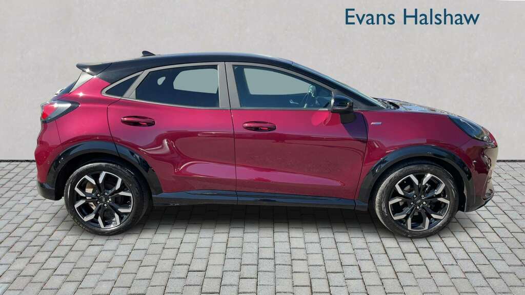 Ford Puma 1.0 Ecoboost Hybrid Mhev Vivid Ruby Edition 20 NX24LKK Red #3