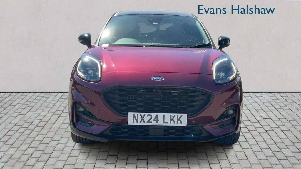 Ford Puma 1.0 Ecoboost Hybrid Mhev Vivid Ruby Edition 20 NX24LKK Red #4
