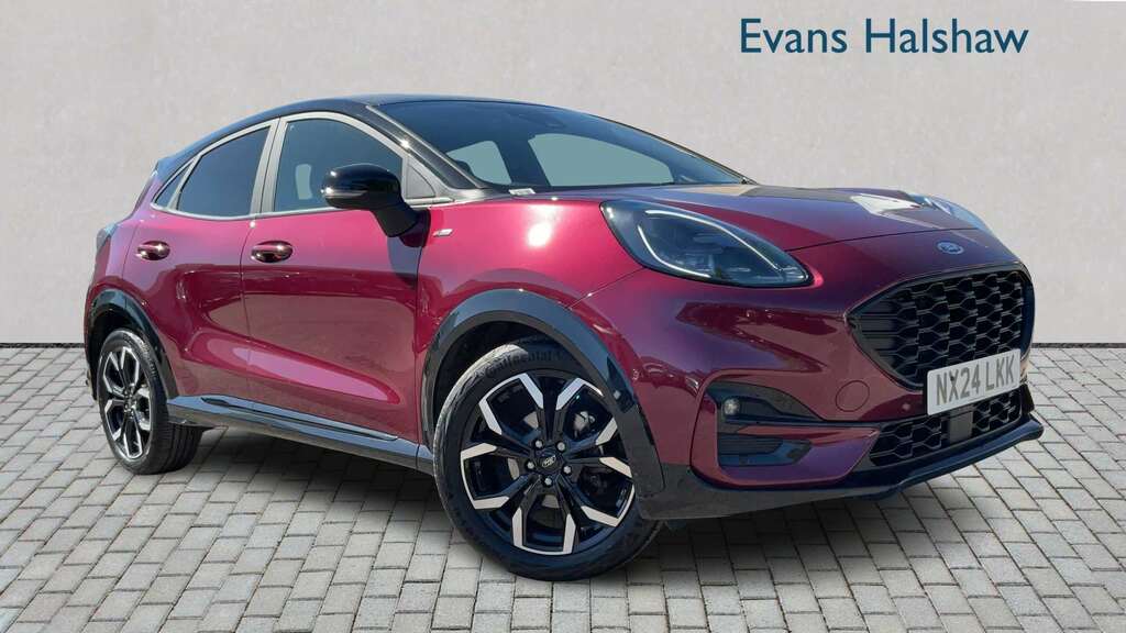 Ford Puma 1.0 Ecoboost Hybrid Mhev Vivid Ruby Edition 20 Red