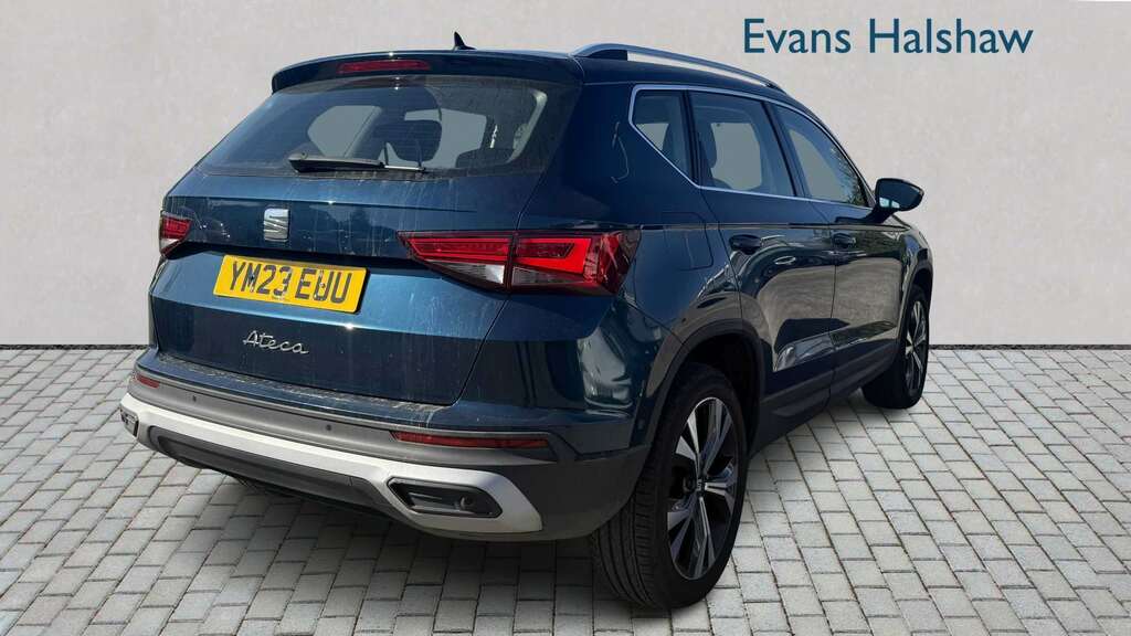 Seat Ateca 1.5 Tsi Evo Se Technology Dsg 2023 YM23EUU Blue #6