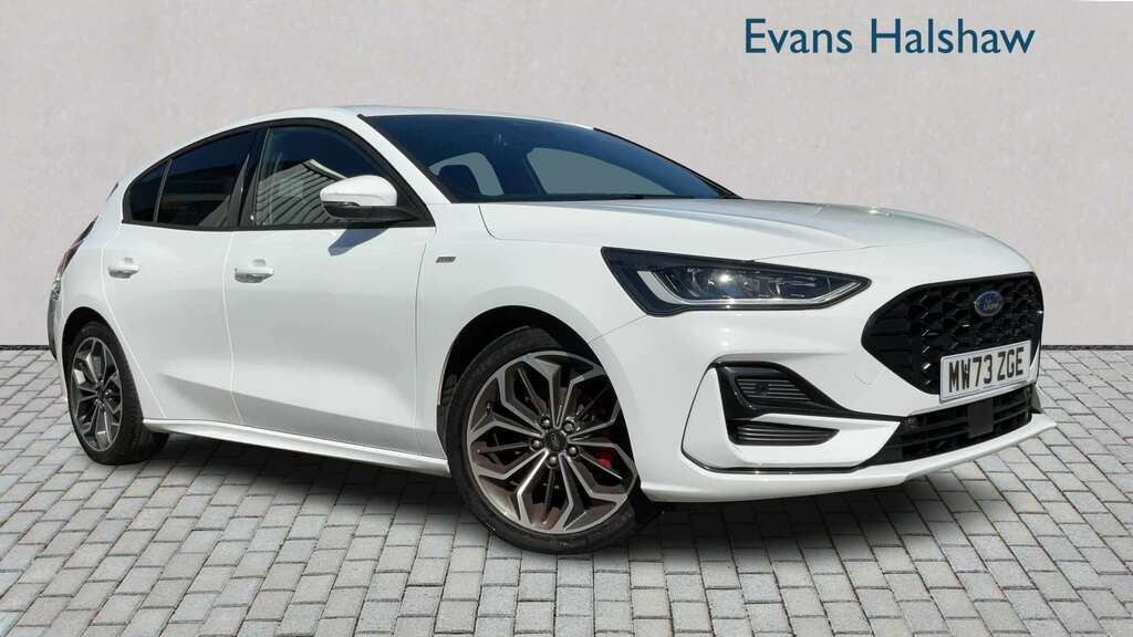 Ford Focus 1.0 Ecoboost Hybrid Mhev 155 St-line X 20 White