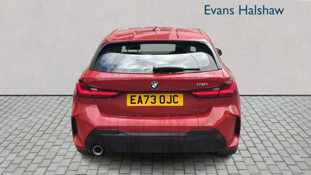 BMW 1 Series 118I 136 M Sport Step Lcp 2023 EA73OJC Red #4