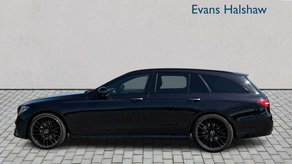 Mercedes-Benz E Class E350d Amg Line Premium Plus 9G-tronic 2018 KS67DJE Black #3