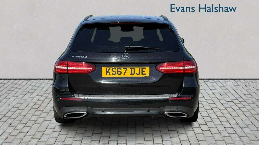 Mercedes-Benz E Class E350d Amg Line Premium Plus 9G-tronic 2018 KS67DJE Black #4