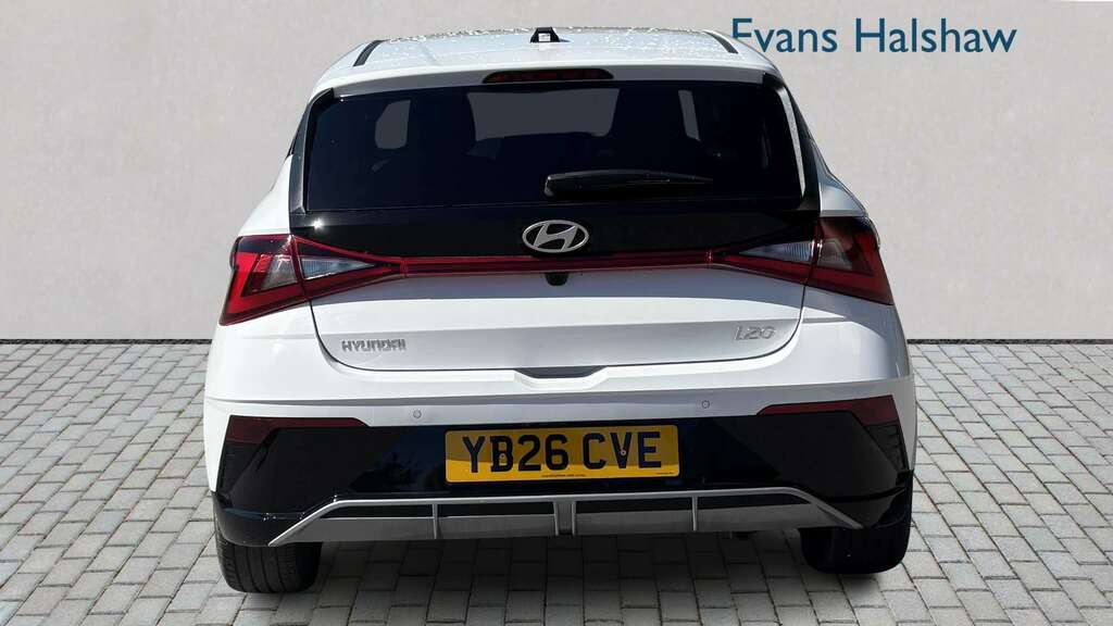 Hyundai I20 1.0T Gdi 90 Tech Line 2026 YB26CVE White #5