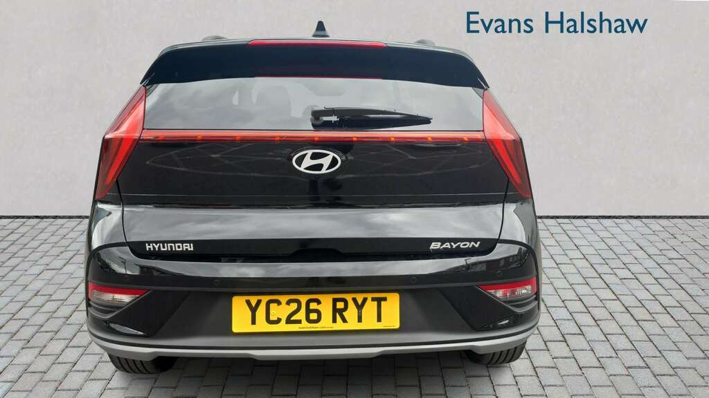 Hyundai Bayon 1.0 Tgdi 90 Tech Line 2026 YC26RYT Black #4