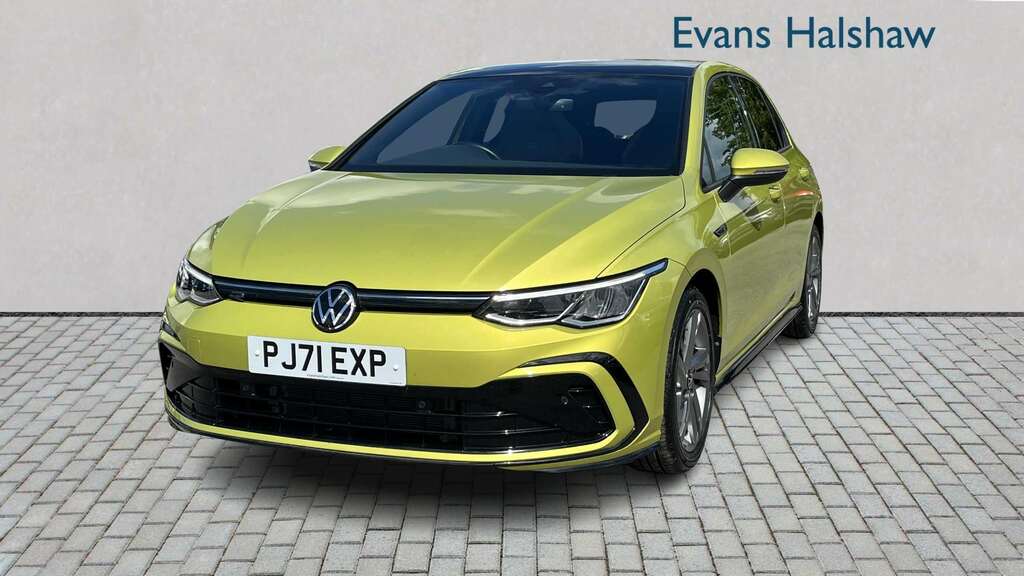 Volkswagen Golf 1.5 Tsi 150 R-line 2021 Yellow #2