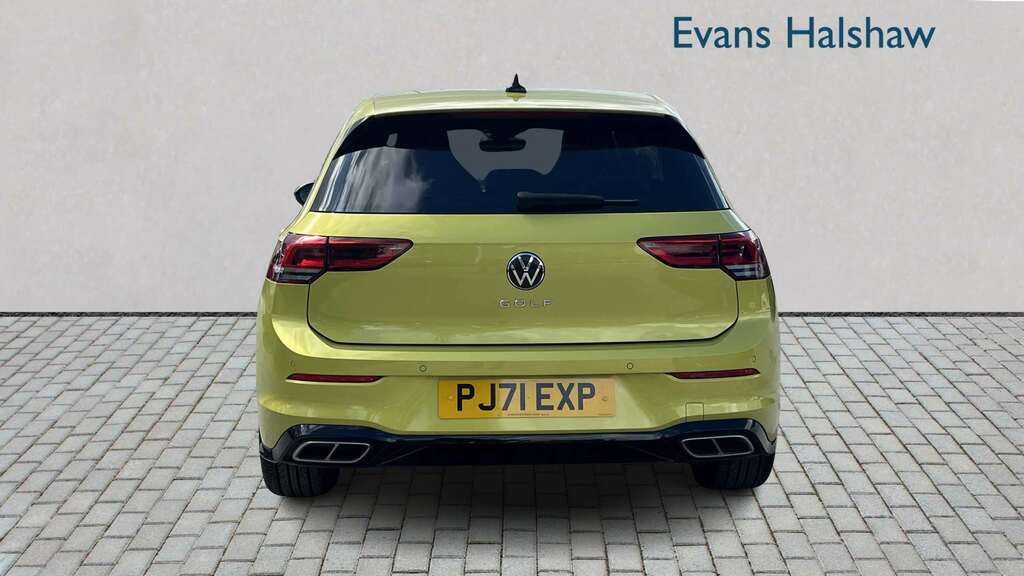 Volkswagen Golf 1.5 Tsi 150 R-line 2021 Yellow #4