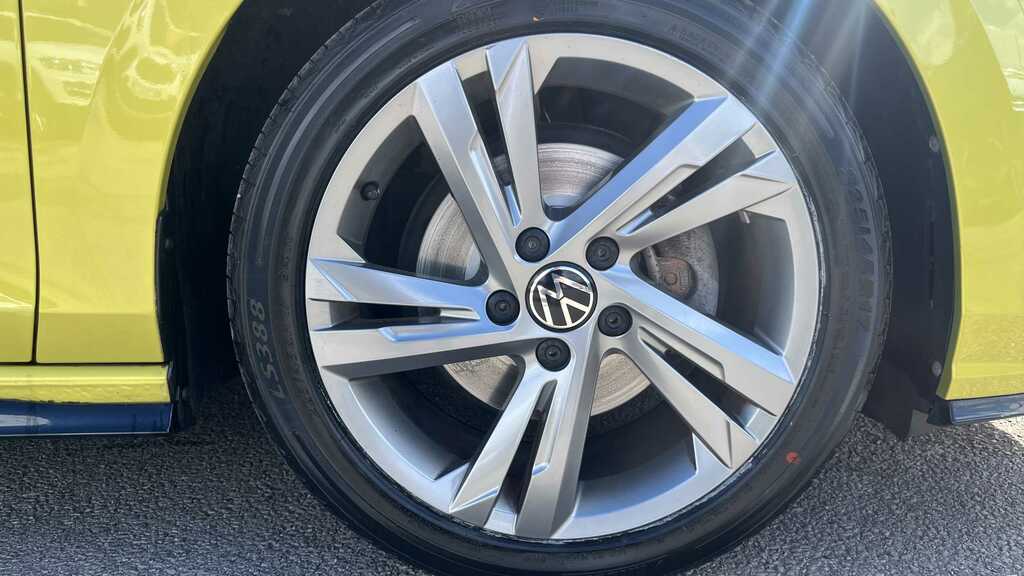 Volkswagen Golf 1.5 Tsi 150 R-line 2021 Yellow #6