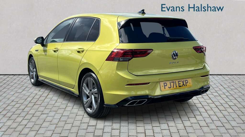 Volkswagen Golf 1.5 Tsi 150 R-line 2021 Yellow #3
