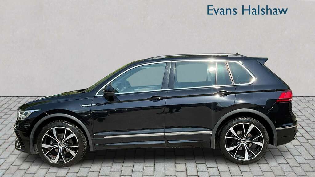 Volkswagen Tiguan 1.5 Tsi 150 R-line Dsg 2021 SR70HCH Black #3