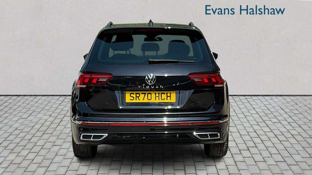 Volkswagen Tiguan 1.5 Tsi 150 R-line Dsg 2021 SR70HCH Black #4