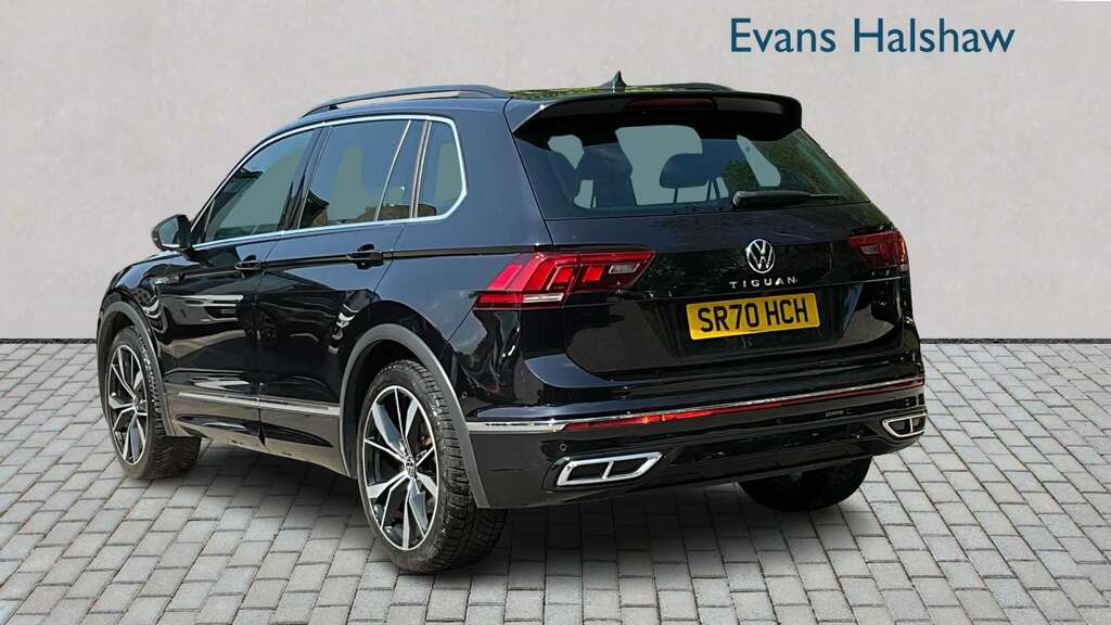 Volkswagen Tiguan 1.5 Tsi 150 R-line Dsg 2021 SR70HCH Black #2