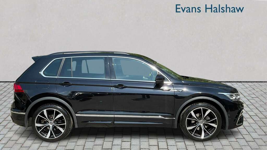 Volkswagen Tiguan 1.5 Tsi 150 R-line Dsg 2021 SR70HCH Black #5