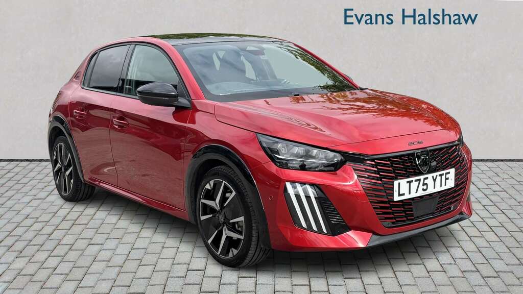 Peugeot 208 1.2 Hybrid 145 Gt Premium E-dsc6 2025 Red