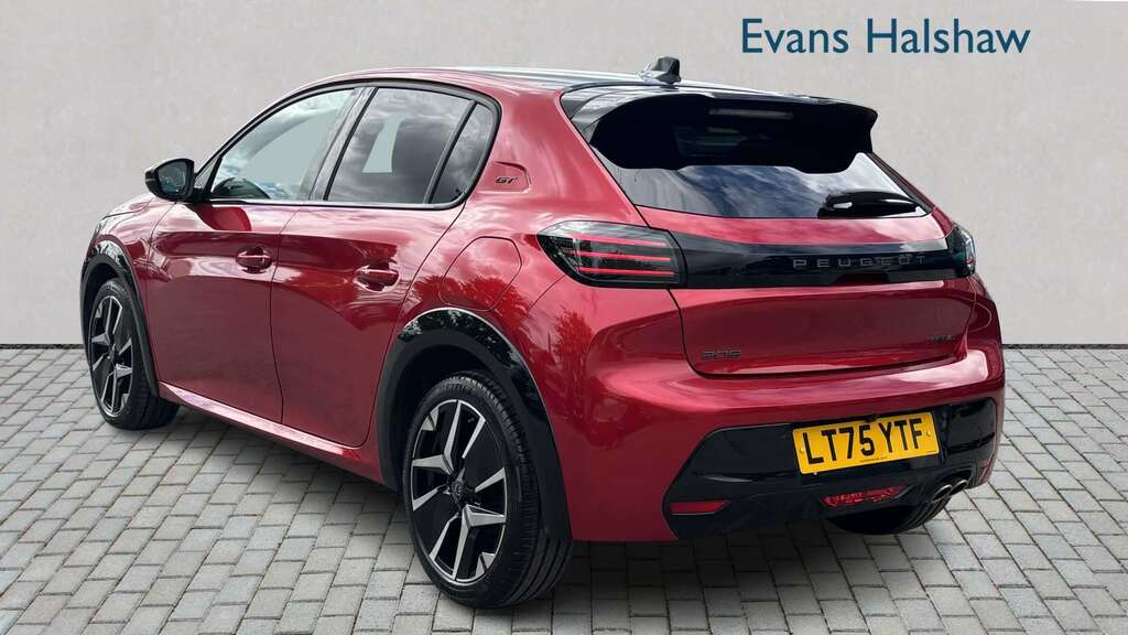 Peugeot 208 1.2 Hybrid 145 Gt Premium E-dsc6 2025 LT75YTF Red #6