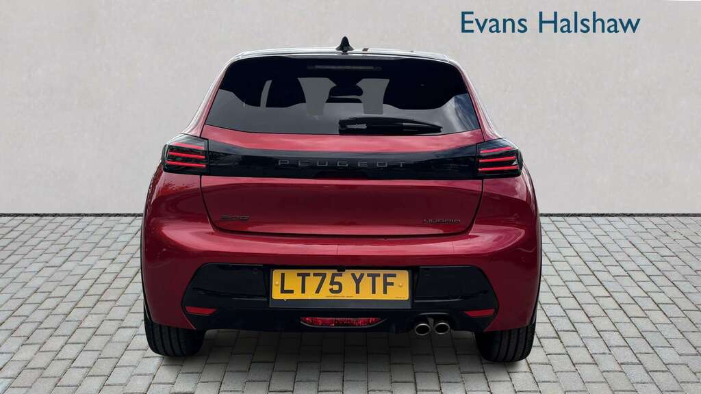 Peugeot 208 1.2 Hybrid 145 Gt Premium E-dsc6 2025 LT75YTF Red #5
