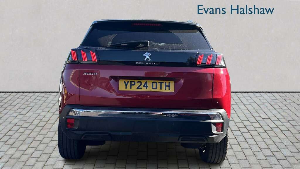 Peugeot 3008 1.2 Hybrid 136 Allure E-dsc6 2024 YP24OTH Red #5