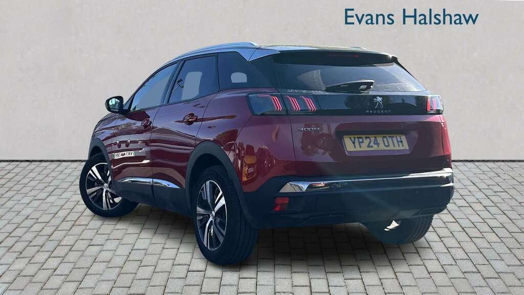 Peugeot 3008 1.2 Hybrid 136 Allure E-dsc6 2024 YP24OTH Red #2