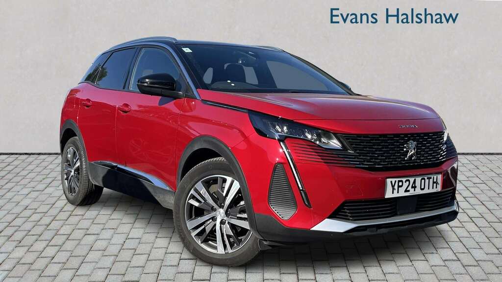 Peugeot 3008 1.2 Hybrid 136 Allure E-dsc6 2024 Red