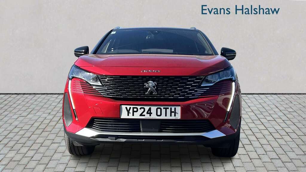 Peugeot 3008 1.2 Hybrid 136 Allure E-dsc6 2024 YP24OTH Red #4