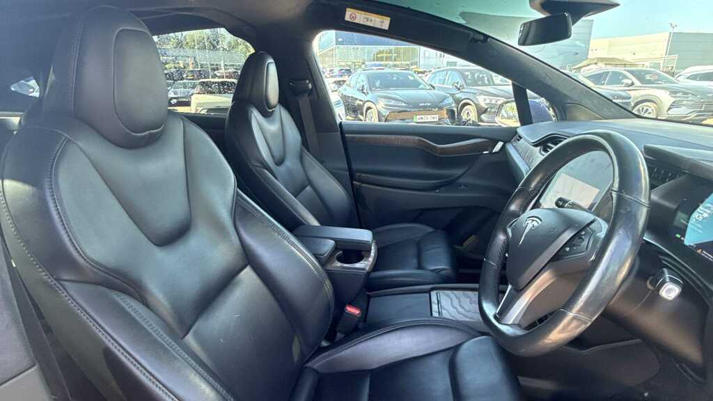Tesla Model X Long Range Awd 2020 Blue #3