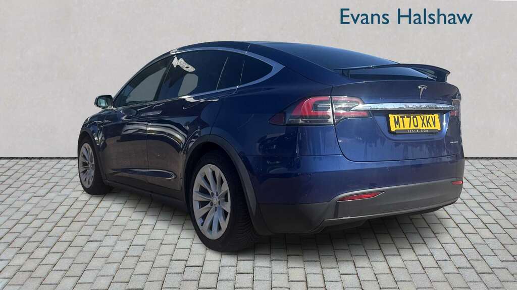 Tesla Model X Long Range Awd 2020 Blue #2