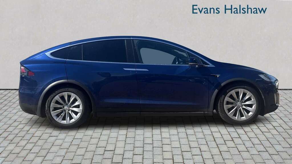 Tesla Model X Long Range Awd 2020 Blue #4