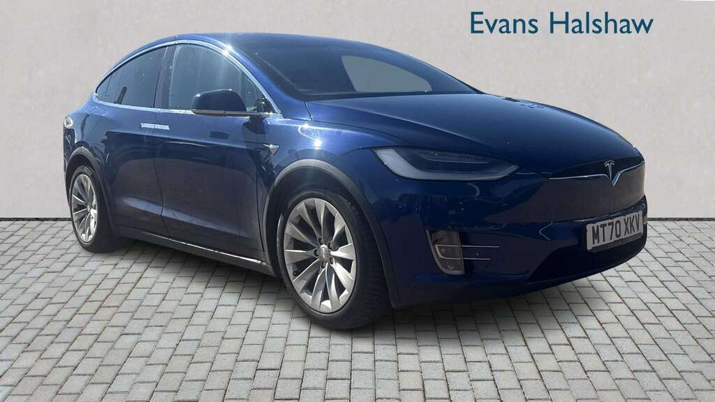 Tesla Model X Long Range Awd 2020 Blue