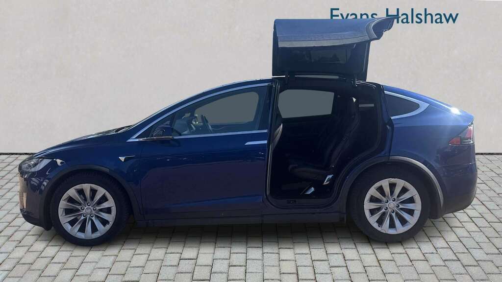 Tesla Model X Long Range Awd 2020 Blue #5
