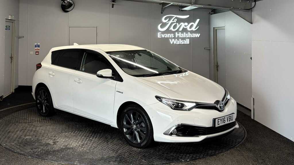 Toyota Auris 1.8 Hybrid Excel Cvt 2016 White