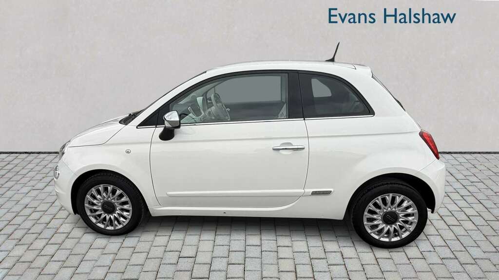 Fiat 500 1.2 Lounge Dualogic 2020 KO69CWU White #3