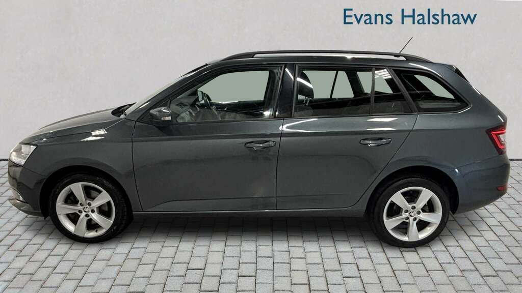 Skoda Fabia 1.0 Tsi Se L Dsg 2021 GM21SVG Grey #4