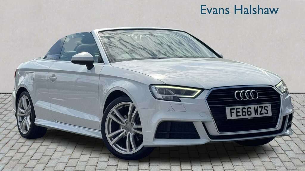 Audi A3 1.4 Tfsi S Line 2016 FE66WZS White #2
