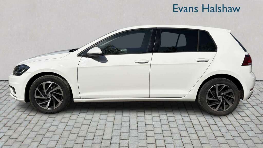 Volkswagen Golf 1.6 Tdi Match Edition 2020 HJ20UCA White #5