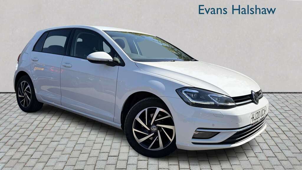 Volkswagen Golf 1.6 Tdi Match Edition 2020 White