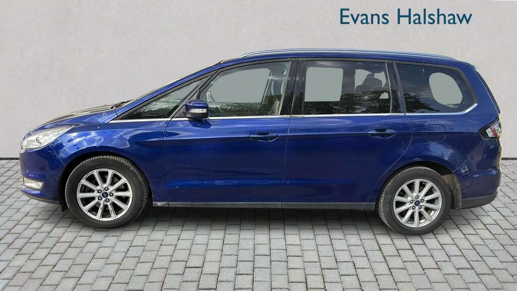 Ford Galaxy 2.0 Tdci 150 Titanium X Powershift 2017 Blue