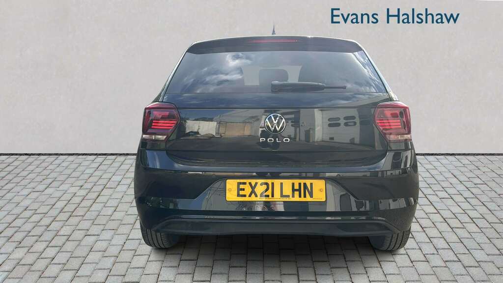 Volkswagen Polo 1.0 Tsi 95 Match 2021 EX21LHN Black #4