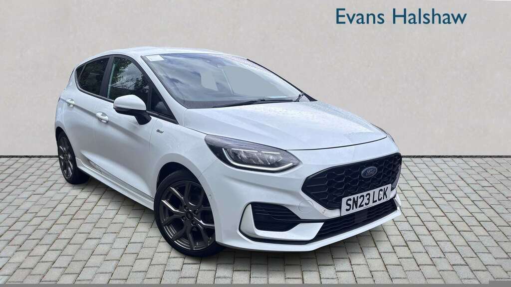 Ford Fiesta 1.0 Ecoboost Hybrid Mhev 125 St-line 2023 White