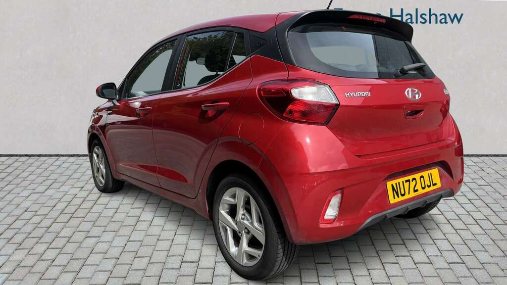 Hyundai I10 1.2 Mpi Se Connect 2022 NU72OJL Red #5