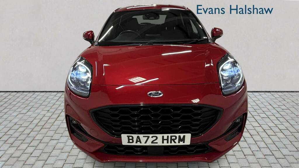 Ford Puma 1.0 Ecoboost Hybrid Mhev St-line X 2022 BA72HRM Red #3