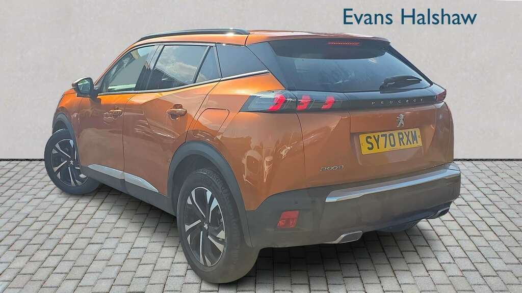 Peugeot 2008 1.2 Puretech 130 Allure Premium Eat8 2020 SY70RXM Orange #2