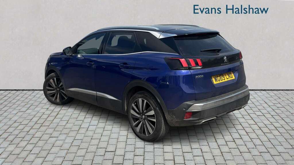 Peugeot 3008 1.5 Bluehdi Gt Line Premium Eat8 2019 WG69LND Blue #2