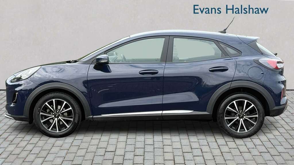 Ford Puma 1.0 Ecoboost Hybrid Mhev Titanium 2022 SD72NXA Blue #5