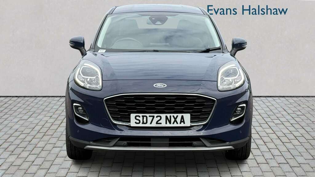 Ford Puma 1.0 Ecoboost Hybrid Mhev Titanium 2022 SD72NXA Blue #2