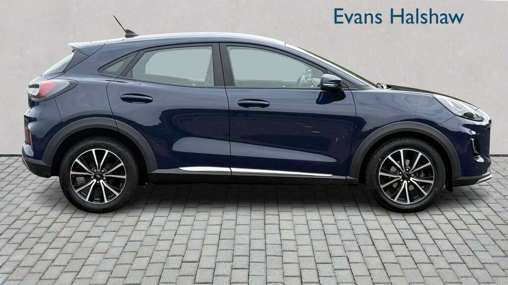 Ford Puma 1.0 Ecoboost Hybrid Mhev Titanium 2022 SD72NXA Blue #3