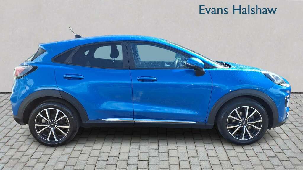 Ford Puma 1.0 Ecoboost Hybrid Mhev Titanium 2024 BU73JXO Blue #2