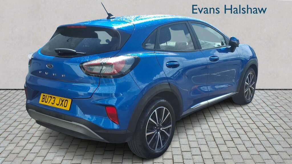 Ford Puma 1.0 Ecoboost Hybrid Mhev Titanium 2024 BU73JXO Blue #3
